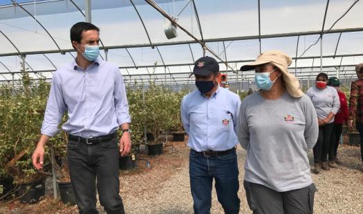 Ministro de Energía inaugura planta solar flotante más grande de Chile